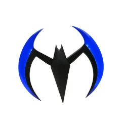 Neca Armas, Espadas Y Escudos Disfraces|Disfraces Dc^Réplica Batarang azul con luces Batman DC Comics