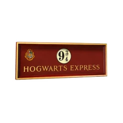 Discount Réplica Cartel Andén 9 3/4 Harry Potter Replicas Colección Harry Potter