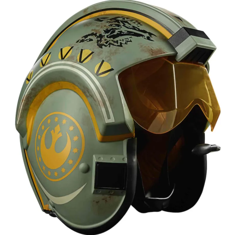 Hasbro The Mandalorian|Replicas Y Coleccionismo Star Wars ^Réplica casco X-Wing Trapper Wolf