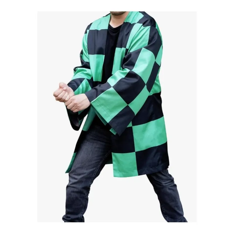 Abystyle Disfraces Manga Y Anime^Réplica Chaqueta Haori de Tanjiro