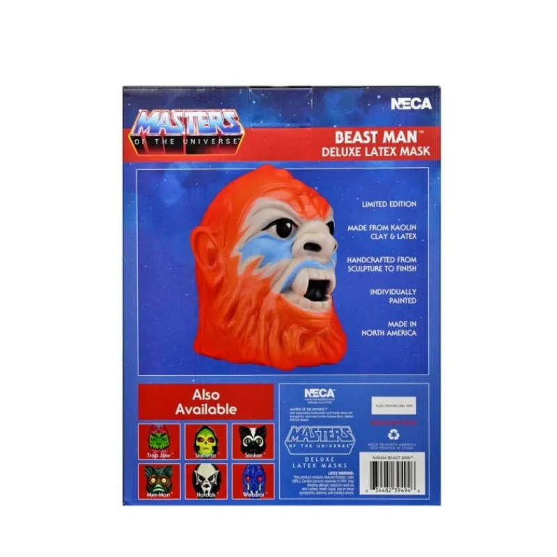 Sale Réplica de Máscara de Látex Deluxe de Beastman - Masters of the Universe Máscaras Terror Y Carnaval |Masters Of The Universe
