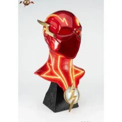 Online Réplica de poliresina con luz del casco de The Flash a escala 1:1 Regalos De Superhéroes Dc|Figuras Dc