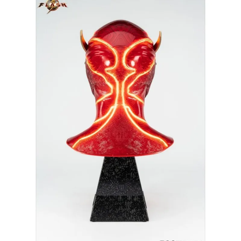 Online Réplica de poliresina con luz del casco de The Flash a escala 1:1 Regalos De Superhéroes Dc|Figuras Dc