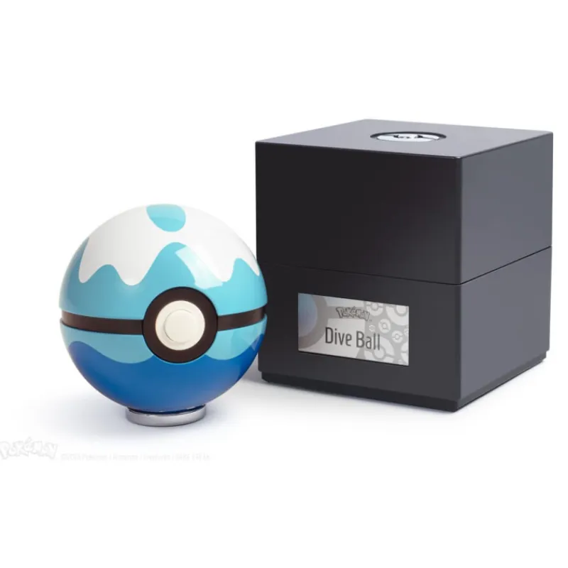 The Wand Company Más Regalos De Pokemon|Regalos Y Coleccionismo Para Gamers - Cosas De Videojuegos Míticos^Réplica Diecast Buceo Ball Pokémon