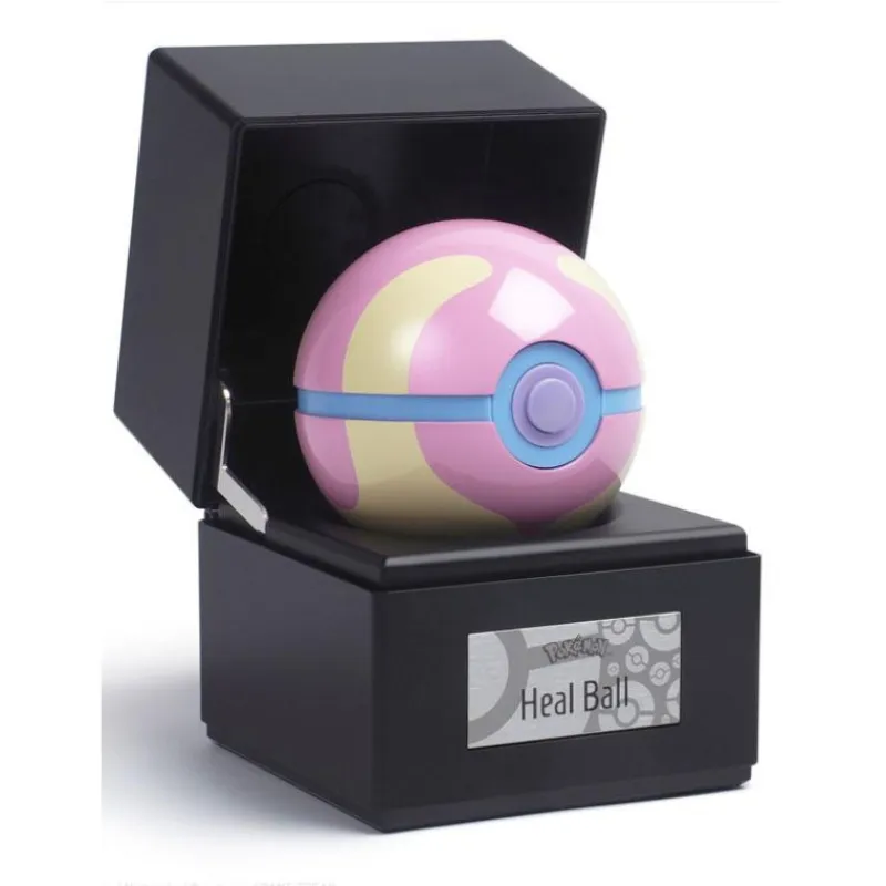 The Wand Company Más Regalos De Pokemon|Regalos Y Coleccionismo Para Gamers - Cosas De Videojuegos Míticos^Réplica Electrónica Heal Ball Pokémon Diecast