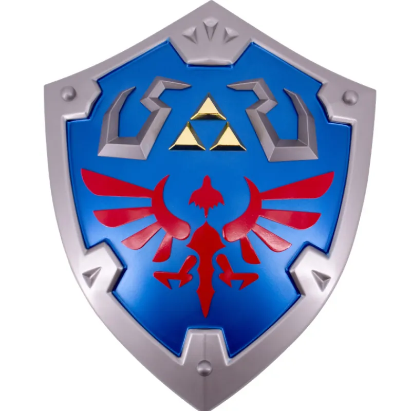 New Réplica Escudo Zelda acero 60 cm Armas, Espadas Y Escudos Disfraces|Regalos Y Coleccionismo Para Gamers - Cosas De Videojuegos Míticos