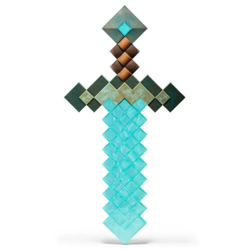 Hot Réplica Espada de Diamante Minecraft Minecraft|Regalos Y Coleccionismo Para Gamers - Cosas De Videojuegos Míticos