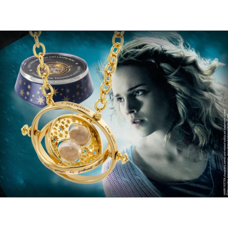 The Noble Collection Giratiempo De Hermione|Replicas Colección Harry Potter^Réplica Giratiempo Ed. Especial Harry Potter Noble Collection