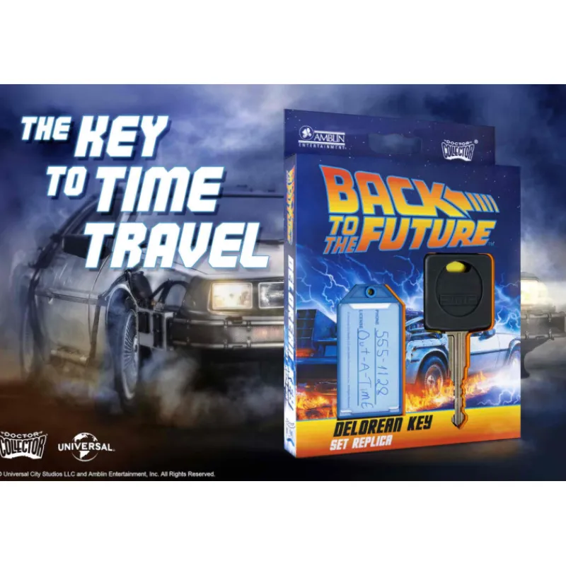 Doctor Collector Complementos Para Disfraces^Réplica Llave Delorean Regreso al Futuro