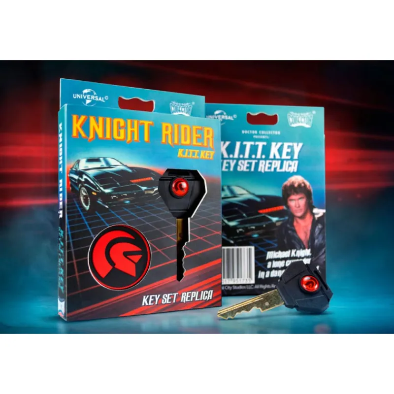 Doctor Collector Regalos De Otras Series^Réplica llave Kitt de Coche Fantástico