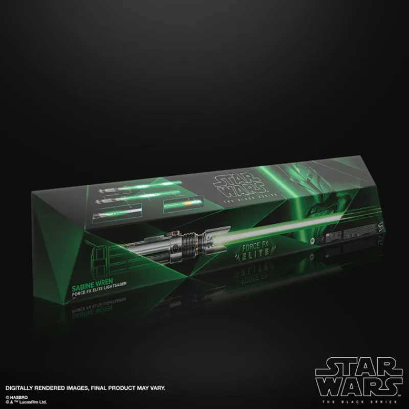 Hasbro Replicas Y Coleccionismo Star Wars ^Réplica Star Wars: Ahsoka Black Series Force Fx Elite Sable De Luz Sabine Wren