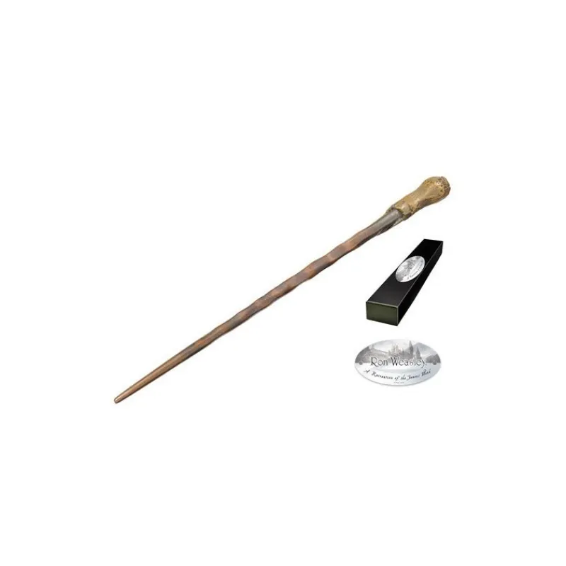 The Noble Collection Varitas Harry Potter^Réplica Varita Ron Weasley Harry Potter Noble Collection