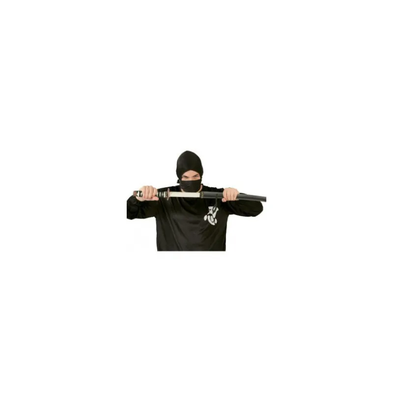 Clearance Sable de Japonés Ninja negra de 76 cm con funda Armas, Espadas Y Escudos Disfraces|Disfraces Unisex
