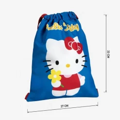 Cerdá Kids Para El Cole^Saquito Escolar Hello Kitty 100% Polyester Azul