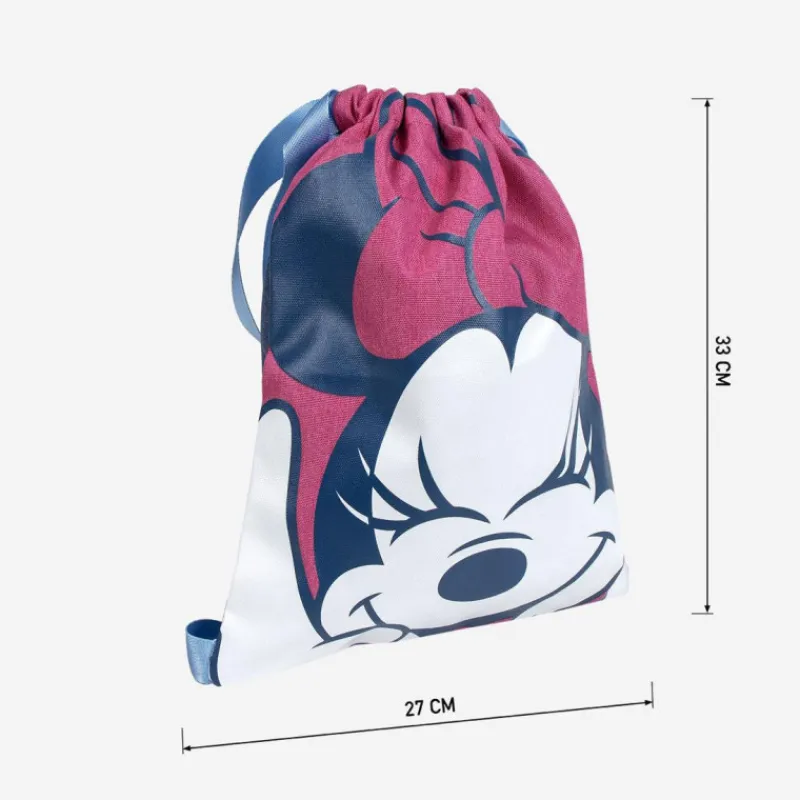Online Saquito Escolar Minnie Mouse Disney Para Niñas|Para El Cole