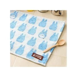 Discount Servilleta de Tela Mi Vecino Totoro Silueta Azul Ghibli Hogar