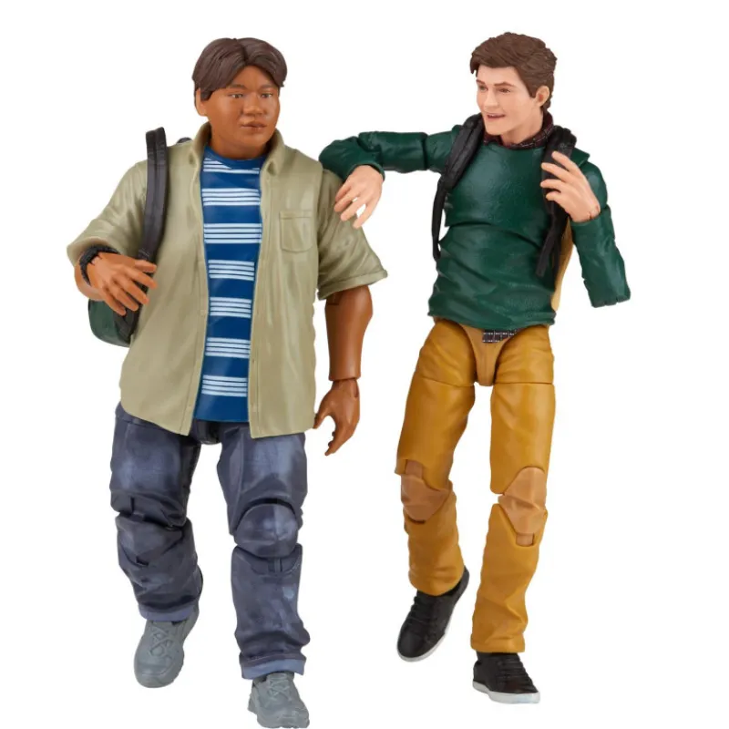 Set 2 Figuras Spider-Man Peter Parker Y Ned Leeds Coleccionismo Marvel