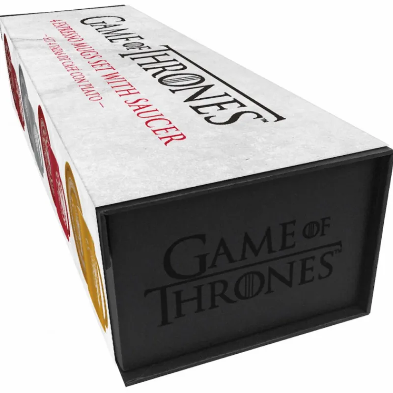 Otros Fabricantes Juego De Tronos Y La Casa Del Dragón ^Set 4 mini tazas Juego de Tronos Houses
