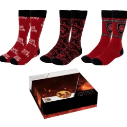 Clearance Set 3 pares de Calcetines House of the Dragon Juego De Tronos Y La Casa Del Dragón