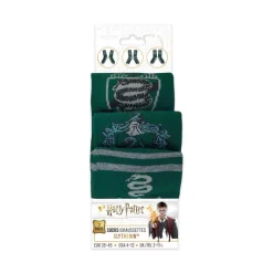 Cinereplicas Slytherin^Set 3 pares de calcetines Slytherin Harry Potter