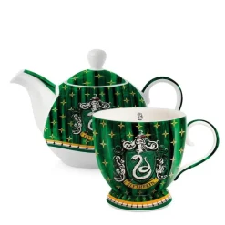 Set 2 piezas: Tetera y Taza Slytherin, Marca Slytherin