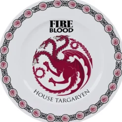 Sale Set 4 Platos porcelana - Juego de Tronos - Liciencia oficial Juego De Tronos Y La Casa Del Dragón