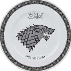 Sale Set 4 Platos porcelana - Juego de Tronos - Liciencia oficial Juego De Tronos Y La Casa Del Dragón