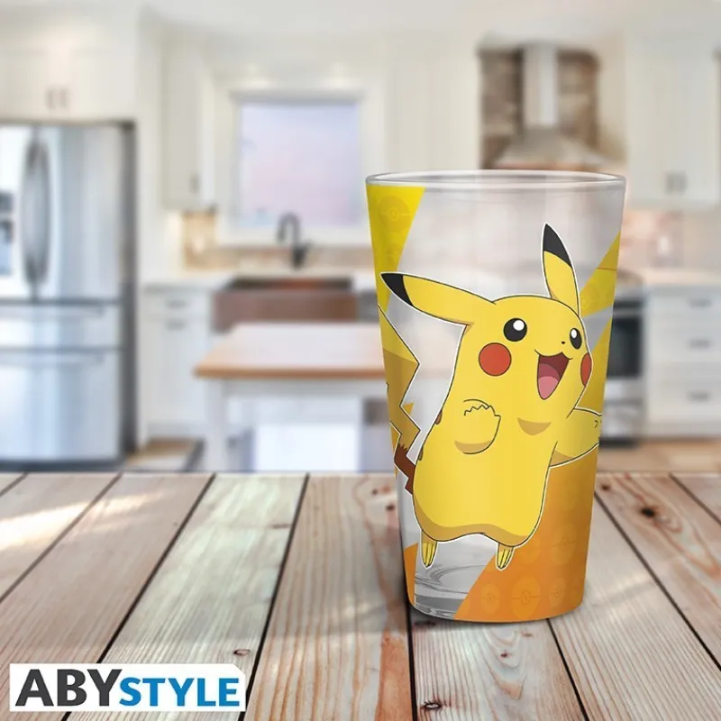 Clearance Set 2 Vasos Premium Pokémon Pikachu 400ml Acabado Foil Pikachu|Pokemon Hogar