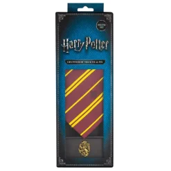 Cinereplicas Bolsos Y Complementos Harry Potter^Set Corbata y Pin Harry Potter Gryffindor