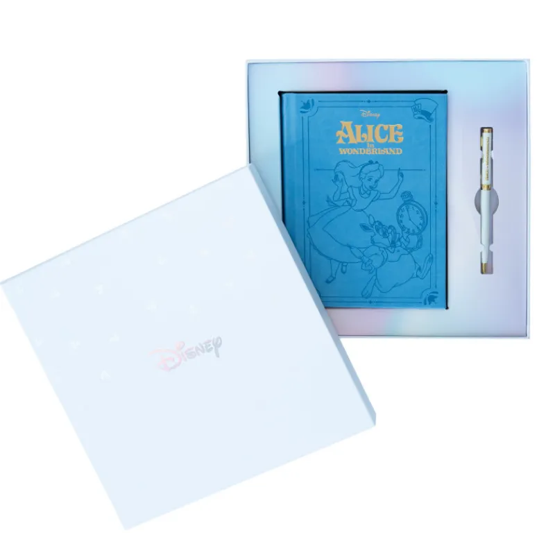 Best Set Cuaderno A5 Con Boligrafo Alicia In Wonderland Papelería Disney|Películas Y Personajes De Disney ·Alicia Y Cheshire