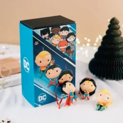 Grupo Erik Juego De Tronos Y La Casa Del Dragón ^Set de 3 Adornos de Navidad DC Comics: Superman, Wonder Woman y Aquaman