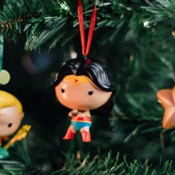 Grupo Erik Juego De Tronos Y La Casa Del Dragón ^Set de 3 Adornos de Navidad DC Comics: Superman, Wonder Woman y Aquaman