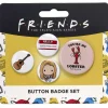 The Carat Shop Friends^Set de 4 chapas Phoebe Friends