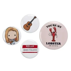 The Carat Shop Friends^Set de 4 chapas Phoebe Friends