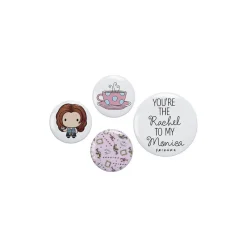 The Carat Shop Friends^Set de 4 chapas Rachel Friends