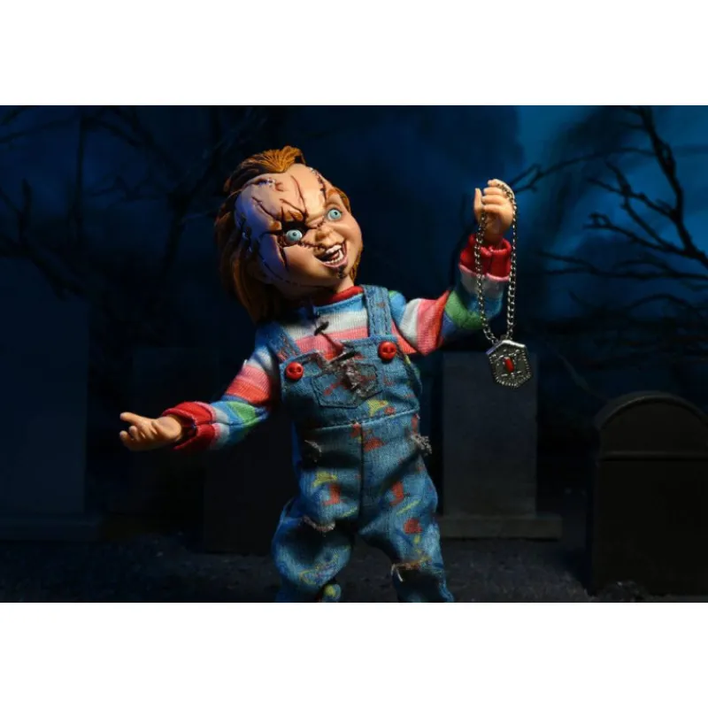 Neca Coleccionismo De Miedo Y Terror|Chucky Muñeco Diabólico^Set de 2 Figuras La novia de Chucky Chucky & Tiffany 14 cm