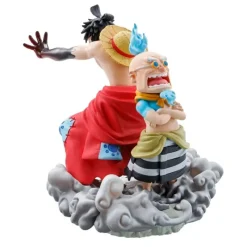Set de 4 Figuras PVC One Piece Petitrama Logbox Re Birth Wanokuni Vol. 2 Figuras One Piece