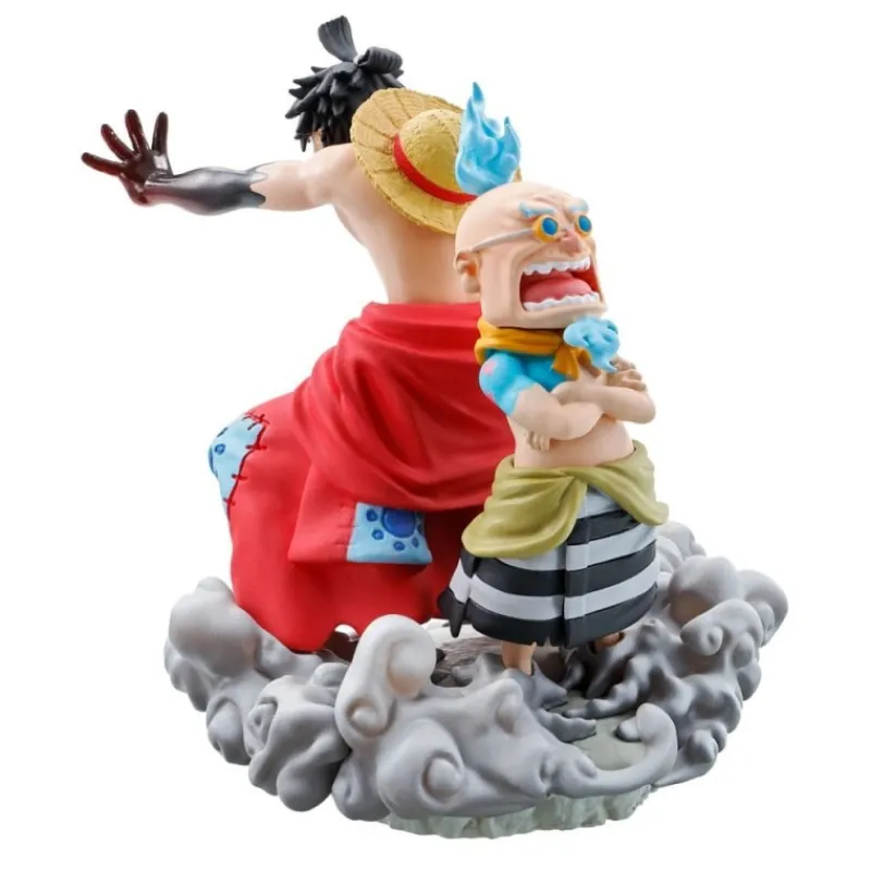 Set de 4 Figuras PVC One Piece Petitrama Logbox Re Birth Wanokuni Vol. 2 Figuras One Piece