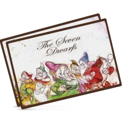 EGAN Disney Hogar^Set de 2 Manteles Individuales de los 7 Enanitos