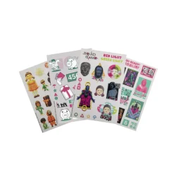 Cinereplicas Regalos De Otras Series^Set de 60 Pegatinas de El Juego del Calamar