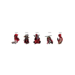 SalesOne Superhéroes Marvel^Set de 5 Pins de Marvel Deadpool