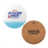 Cinereplicas Stranger Things^Set de 4 posavasos Scoops Ahoy - Stranger Things