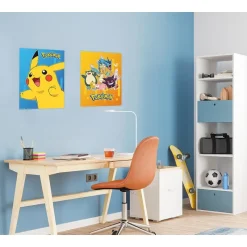 Abystyle Pokemon Hogar|Complementos Pokemon^Set de 2 Posters Chibi Pokémon