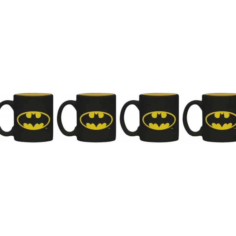 Online Set de 4 Tazas Espresso Batman Icónico de DC Comics Regalos De Superhéroes Dc|Tazas Dc
