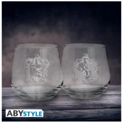 Otros Fabricantes Hufflepuff|Ravenclaw^Set de 2 Vasos Harry Potter Ravenclaw y Hufflepuff 300ml
