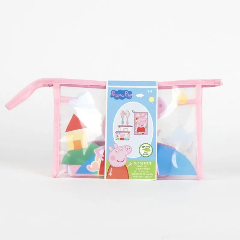 Cerdá Kids Accesorios Para El Pelo, Gafas De Sol Y Kits De Belleza Infantiles ^Set de Aseo de Viaje Peppa Pig