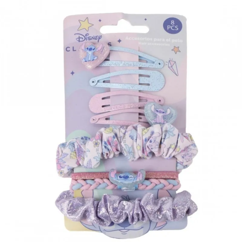 New Set de Belleza Accesorios para el Pelo Stich Disney Disney Para Niñas|Accesorios Para El Pelo, Gafas De Sol Y Kits De Belleza Infantiles