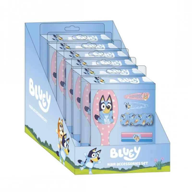 Cerdá Kids Accesorios Para El Pelo, Gafas De Sol Y Kits De Belleza Infantiles ^Set de Belleza Accesorios Bluey para Niños