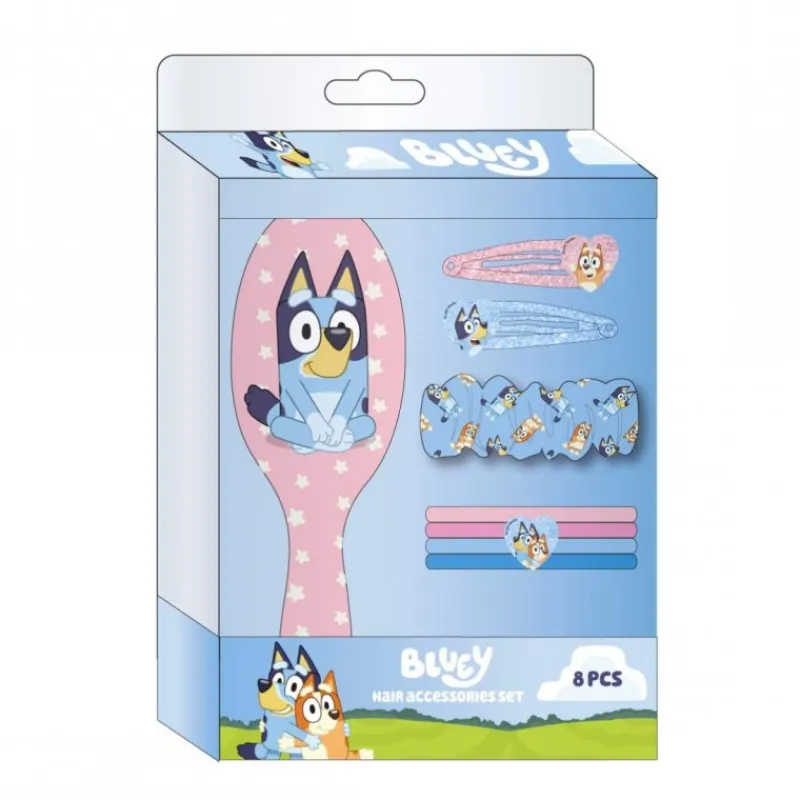 Cerdá Kids Accesorios Para El Pelo, Gafas De Sol Y Kits De Belleza Infantiles ^Set de Belleza Accesorios Bluey para Niños