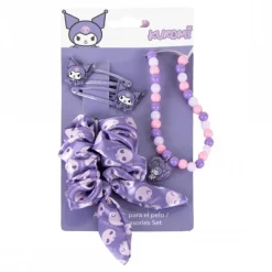 Cerdá Kids Accesorios Para El Pelo, Gafas De Sol Y Kits De Belleza Infantiles ^Set de Belleza Accesorios Hello Kitty Kuromi Multicolor